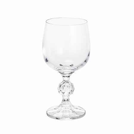 CJ 6 TAÇAS P/VINHO BRANCO DE CRISTAL ECOLÓGICO KLAUDIE 190ML