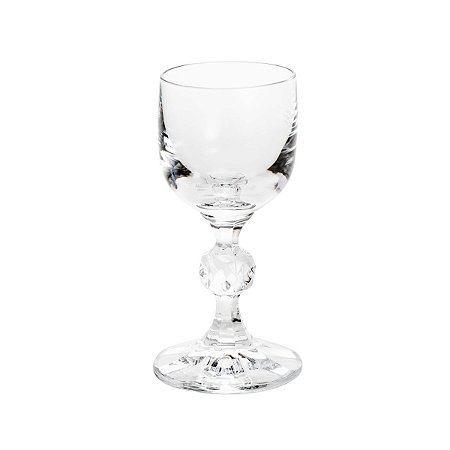 CJ 6 TAÇAS P/LICOR DE CRISTAL ECOLÓGICO KLAUDIE 50ML