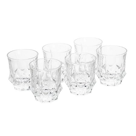 CJ 6 COPOS DE CRISTAL SOHO 280ML