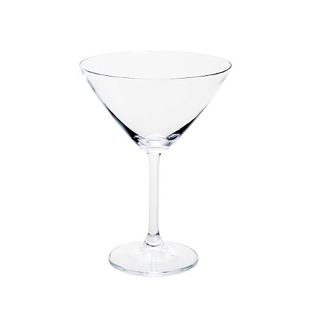 CJ 6 TAÇAS P/MARTINI DE CRISTAL ECOLÓGICO GASTRO 400ML