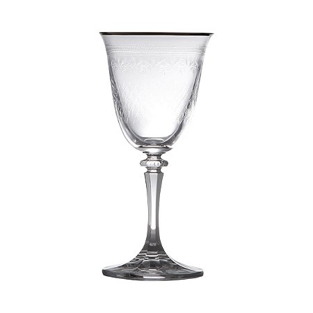 CJ 6 TAÇAS P/VINHO BRANCO DE CRISTAL ECOLÓGICO KLEOPATRA