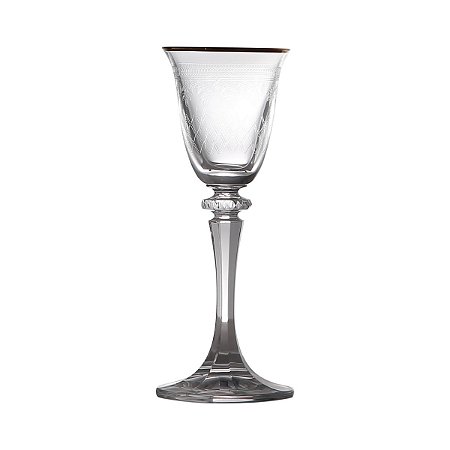 CJ 6 TAÇAS P/LICOR DE CRISTAL ECOLÓGICO