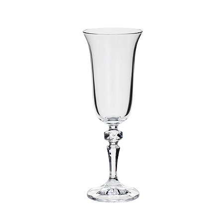 CJ 6 TAÇAS P/CHAMPAGNE DE CRISTAL ECOLÓGICO LAURA 150ML