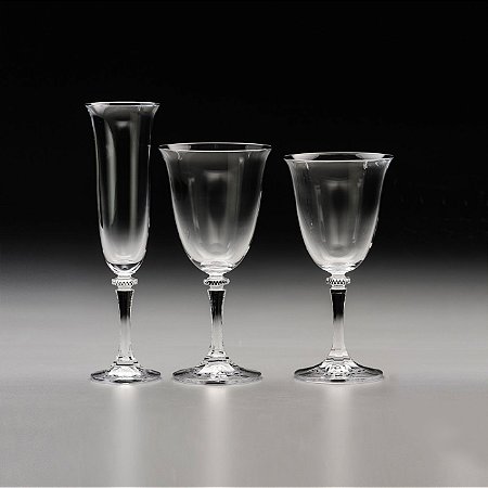 CJ. 18 TAÇAS DEGUSTAÇÃO DE CRISTAL ECOLOGICO KLEOPATRA