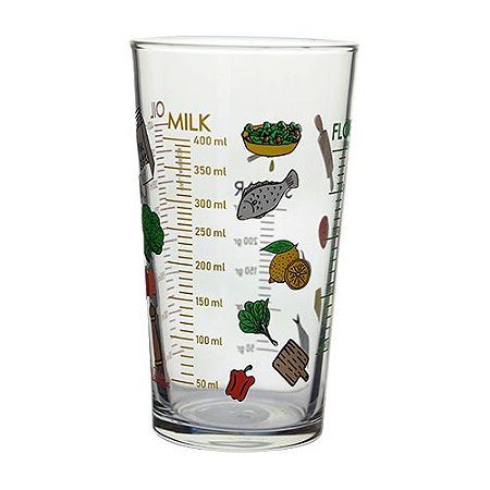 COPO MEDIDOR EM VIDRO 570ML A15,3CM