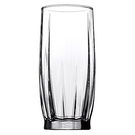 JG DE 6 COPOS DANCE EM VIDRO 320ML A14,5CM