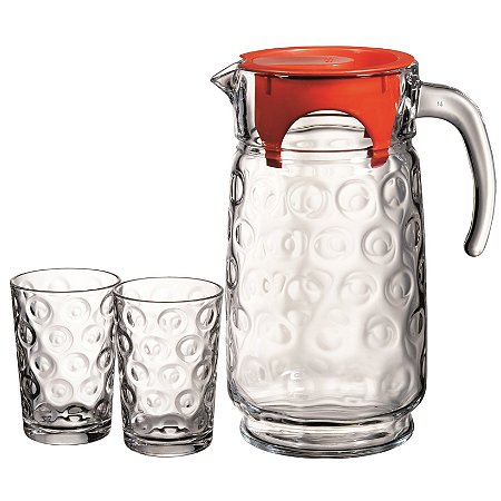 JG PARA REFRESCO SPACE 7 PECAS EM VIDRO (1,65L+6X200ML)