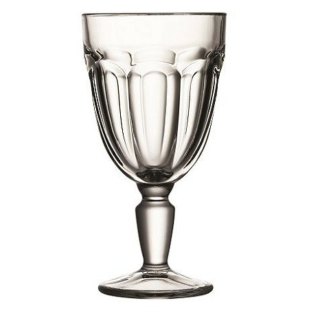 JG DE 6 TACAS PARA AGUA CASABLANCA EM VIDRO 320ML A17,5CM