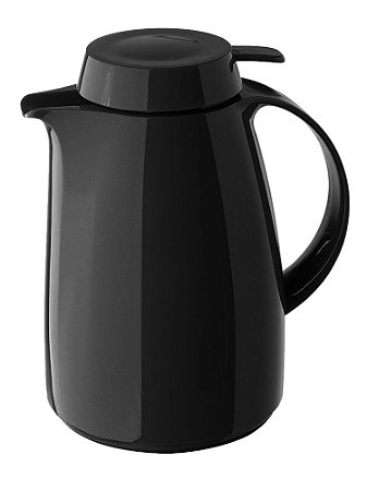 GARRAFA TÉRMICA EM ABS 1L PRETO