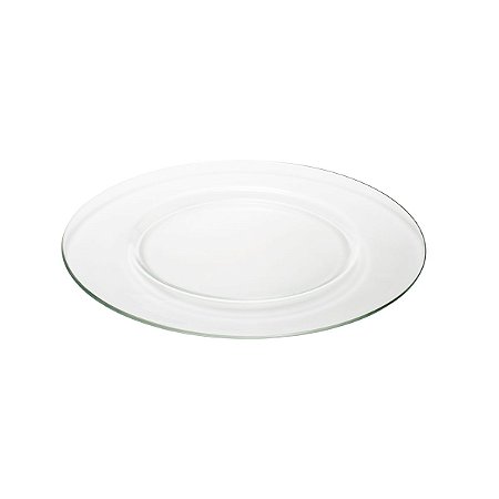 SOUSPLAT DE VIDRO SODO-CÁLCICO RIALTO 35CM