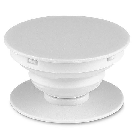 SUPORTE RETRÁTIL BRANCO DE MÃO PARA CELULAR