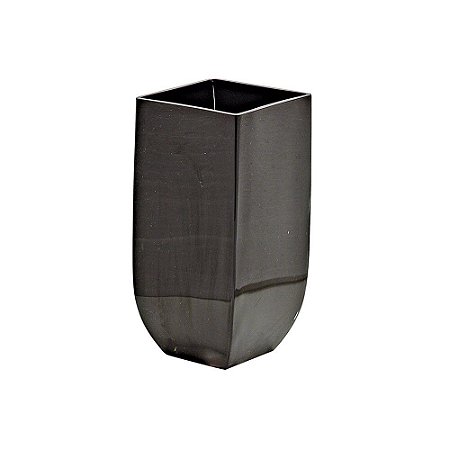 VASO DE VIDRO- PRETO