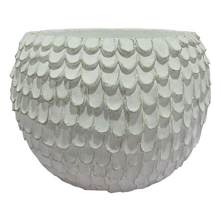 VASO DE CIMENTO BRANCO
