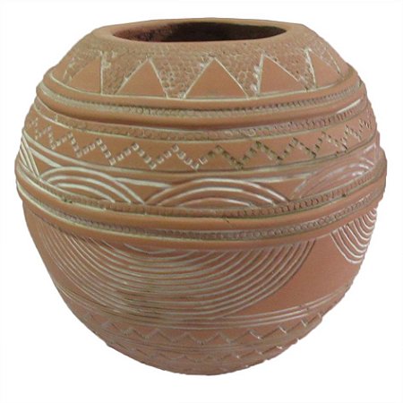 VASO DE CIMENTO BEGE