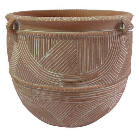 VASO DE CIMENTO BEGE