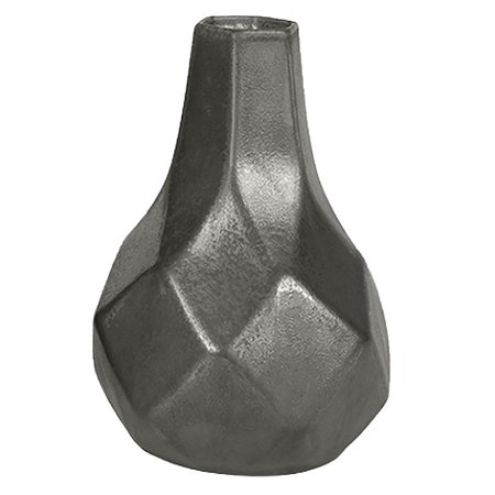 VASO DE CERAMICA CINZA