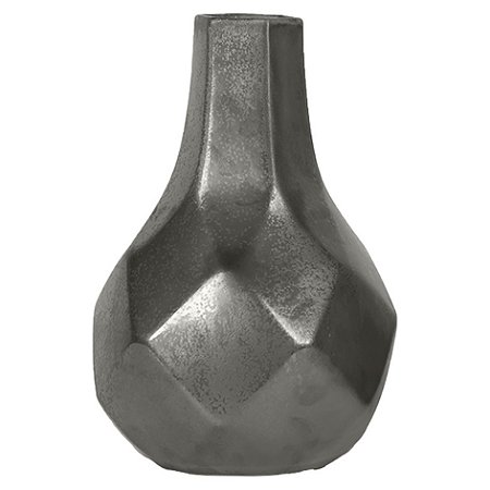 VASO DE CERAMICA CINZA