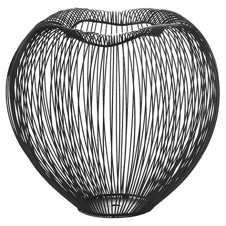 VASO DE METAL PRETO