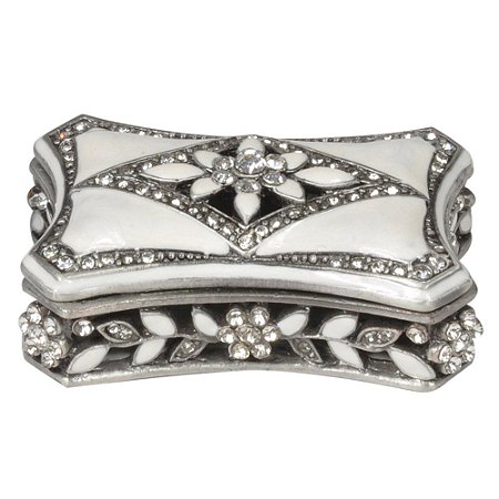 PORTA JOIA COM CRISTAL