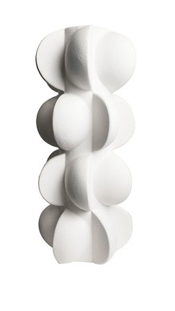 VASO DE CERAMICA BRANCO