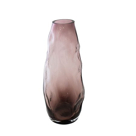 VASO DE VIDRO ROSA