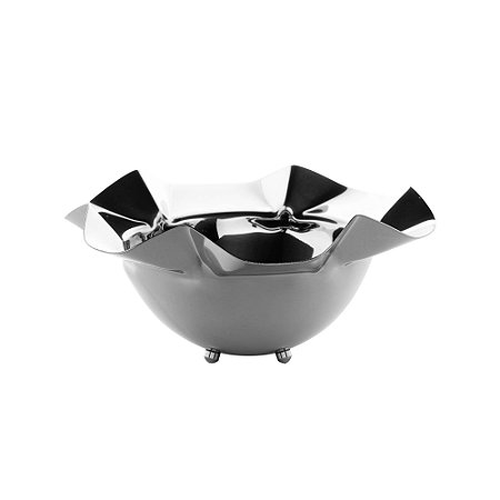 BOWL E AÇO INOX BONBON PRATEADO 19CM X 9CM - WOLFF