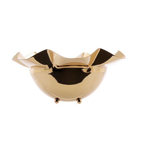 BOWL DECORATIVO BONBON GOLD 19CM X 9CM - WOLFF