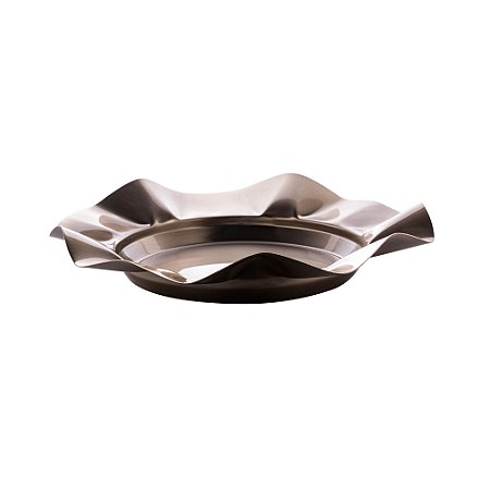 BANDEJA DECORATIVA BONBON CHAMPANHE 33CM X 6,5CM - WOLFF