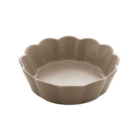 CONJUNTO 3 BOWLS DE PORCELANA PÉLATA AREIA MATT 14,5CM X 5CM - WOLFF