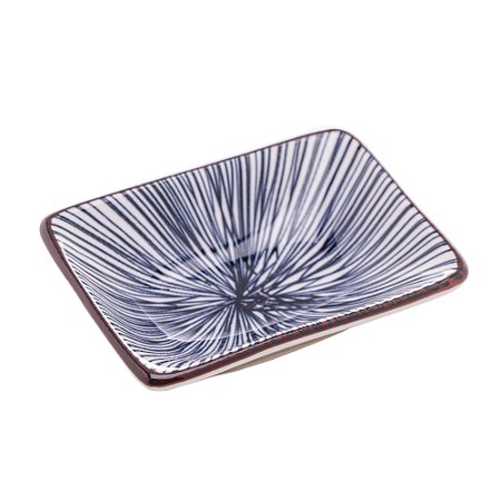 CONJUNTO 2 PORTA SHOYU DE PORCELANA KOJI 9CM X 7CM X 2,5CM - WOLFF