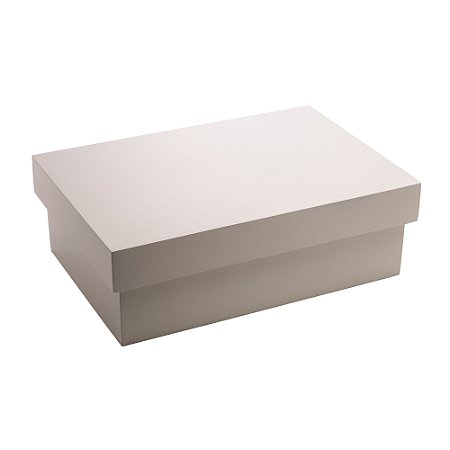 CAIXA ORGANIZADORA DE MDF LAQUEADA OFF -WHITE 29CM X 20CM X 9CM - WOODART