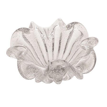 CENTRO DE MESA DE VIDRO ITALY 21CM X 10CM - WOLFF