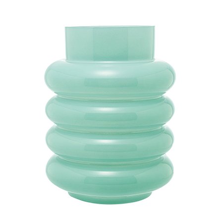VASO DE VIDRO GOMOS MENTA 15CM X 15CM X 20CM - WOLFF