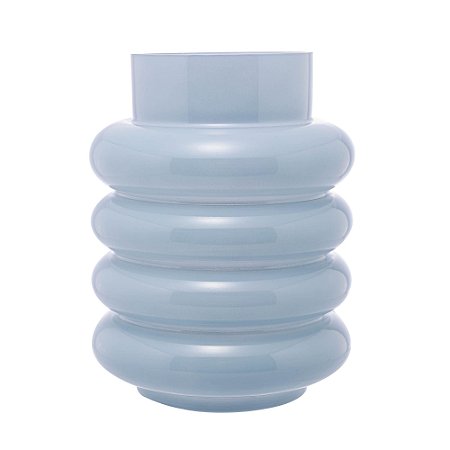 VASO DE VIDRO GOMOS AZUL 15CM X 15CM X 20CM - WOLFF