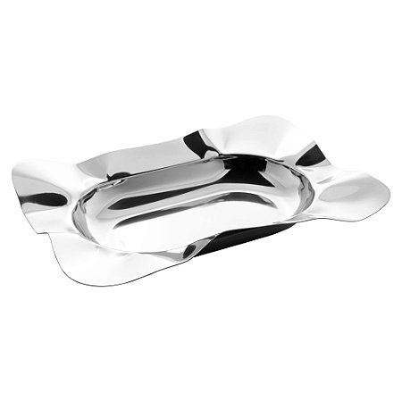 TRAVESSA DE AÇO INOX BONBON 34CM X 24CM X 7CM - WOLFF