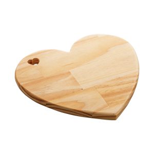 TÁBUA DE MADEIRA PINUSCORAÇÃO22,2CM X 25CM X 2CM - WOODART