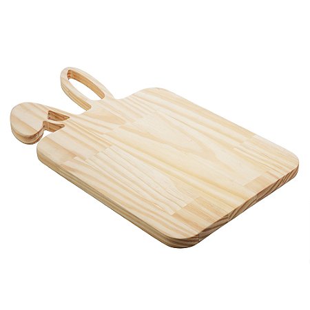 TÁBUA DE MADEIRA COELHO EASTER PINUS 45CM X 25CM X 1,5CM - WOODART