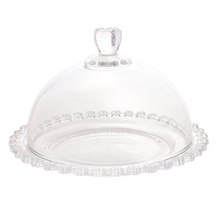 QUEIJEIRA DE CRISTAL DAISY 19,5CM X 13CM - WOLFF