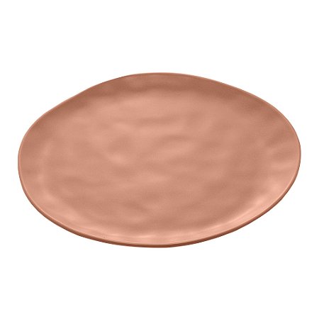 PRATO RASO DE CERÂMICA ORGANIC TERRACOTA 26 CM - WOLFF