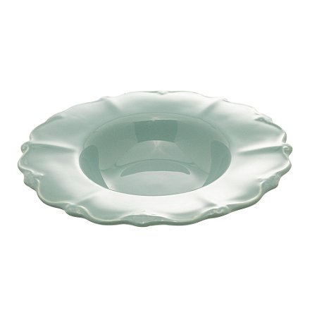 PRATO PARA MASSA DE PORCELANA FANCY MENTA 23CM X 5CM - WOLFF
