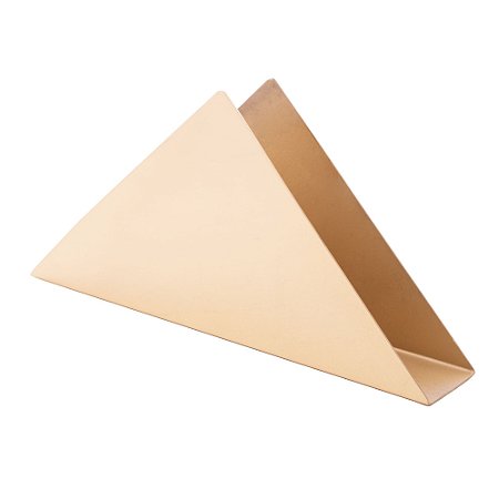 PORTA GUARDANAPOS POLIDO DOURADO 19CM X 4,5CM X 9,5CM - WOLFF