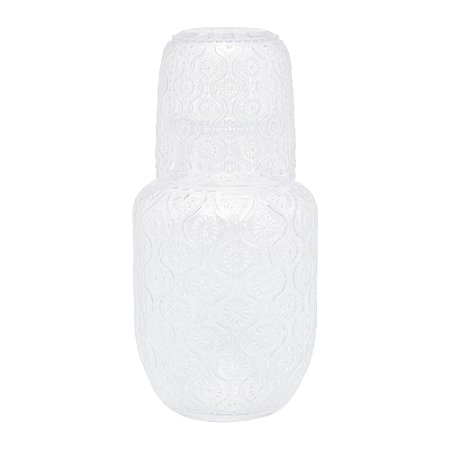 MORINGA DE VIDRO COM COPO DAISY 500ML/145ML - WOLFF
