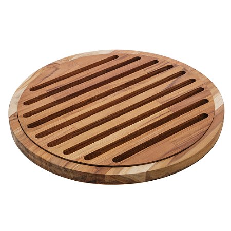 MIGALHEIRA DE MADEIRA TECA 34CM X 2CM - WOLFF CRAFT