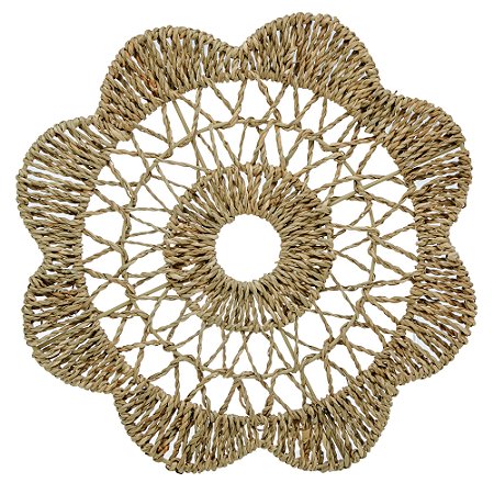 LUGAR AMERICANO DE SISAL MANDALA FLOR 32CM - WOLFF