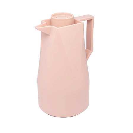 GARRAFA TÉRMICA DE PLÁSTICO ORIGAMI ROSA 1L - WOLFF