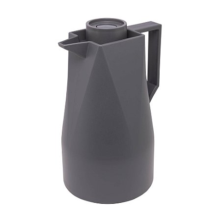 GARRAFA TÉRMICA DE PLÁSTICO ORIGAMI CINZA 1L - WOLFF