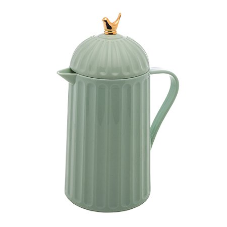 GARRAFA TÉRMICA DE PLÁSTICO BIRD MENTA 600ML - WOLFF