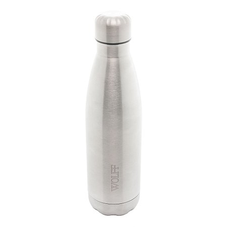 GARRAFA TÉRMICA DE AÇO INOX PAREDE DUPLA ICE 500ML - WOLFF