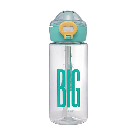 GARRAFA SQUEEZE DE POLICARBONATO VERDE 600ML - WOLFF