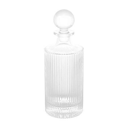 GARRAFA PARA WHISKY DE CRISTAL LINES 800ML - WOLFF